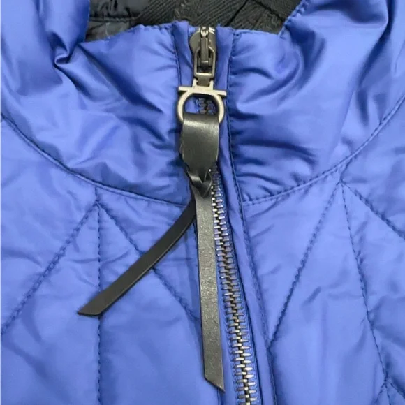 Ferragamo chevron quilted vest